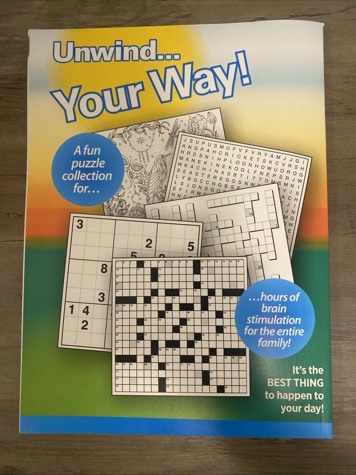 VARIEDAD PUZZLES Take A Break Libro de Actividades para Adultos 100+ Edición Puzzle 2025 Grande  Foto 2 de 4