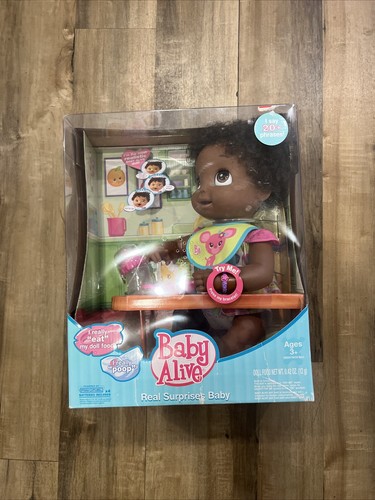 Baby Alive 2009 Real Surprises Baby African American Hasbro NIB