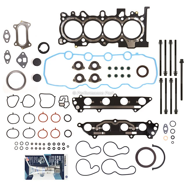 Juego completo de juntas pernos de cabeza para 11-14 Honda Insight Civic Acura ILX 1.3 LEA2 LDA3 Foto 2 de 4
