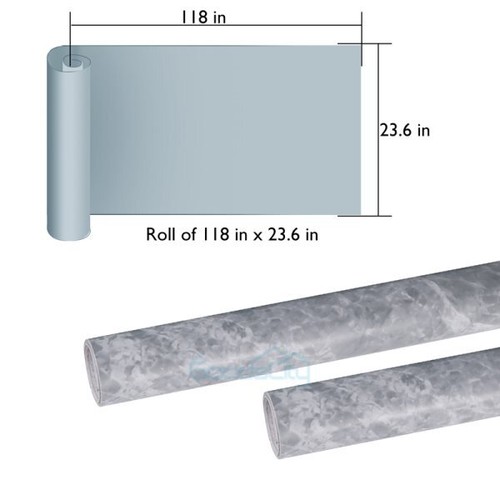 Marble Contact Vinyl Paper Self Adhesive Peel Stick Wallpaper Kitchen Countertop - Picture 37 of 57