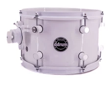 DDrum REFLEX 12x8" Rack Tom – White on White – Brand New