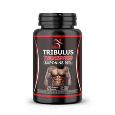 TRIBULUS TERRESTRIS 1000mg EXTRACT 96% SAPONINS BODY BUILD 60 CAPSULES