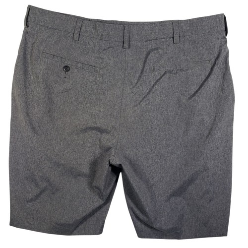 Grand Slam Golf Chino Shorts Mens Flat Front Stretch Pockets Gray Size 38 - Bild 2 von 9