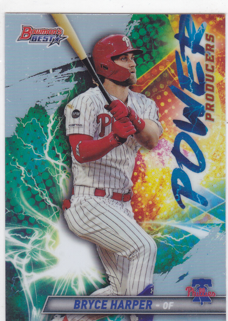2019 Bowman's Best #PP-BH Bryce Harper Power Producers