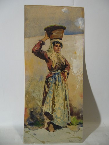 Orientalist Edmund Berninger Arnstadt Erfurt Leipzig Italian Napoli Italy - Picture 3 of 12