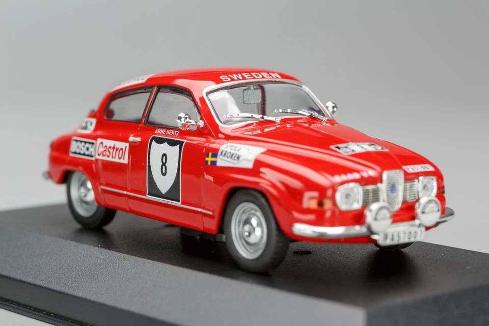 Saab 96V4 #8 S.Blomqvist-A.Hertz Winner Swedish Rally 1972 ALTAYA-IXO 1:43 - Imagen 2 de 4