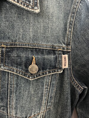 Moschino Jeans Donna Denim Jacket Size 4 | eBay