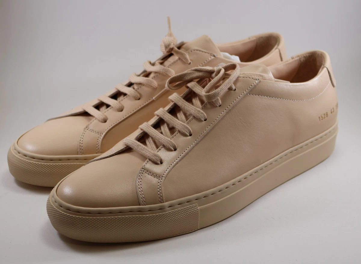 Common Projects Achilles Low Apricot Size 42 43 44 45 Brand New