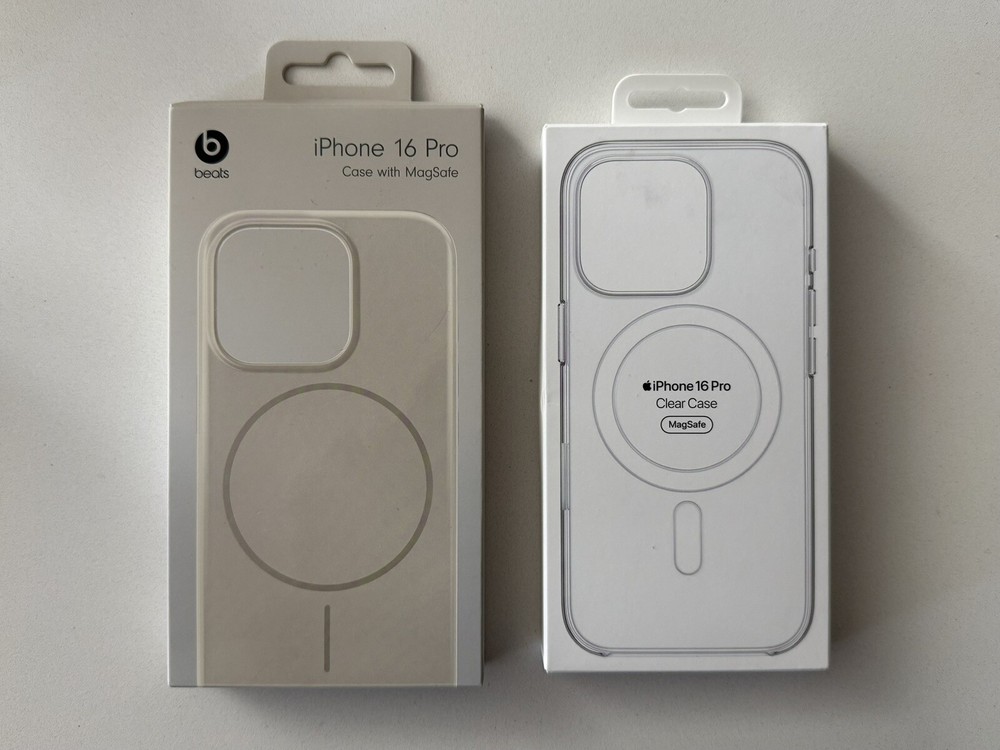 Apple Clear and Beats Stone iPhone 16 Pro Cases With MagSafe And Camera Control