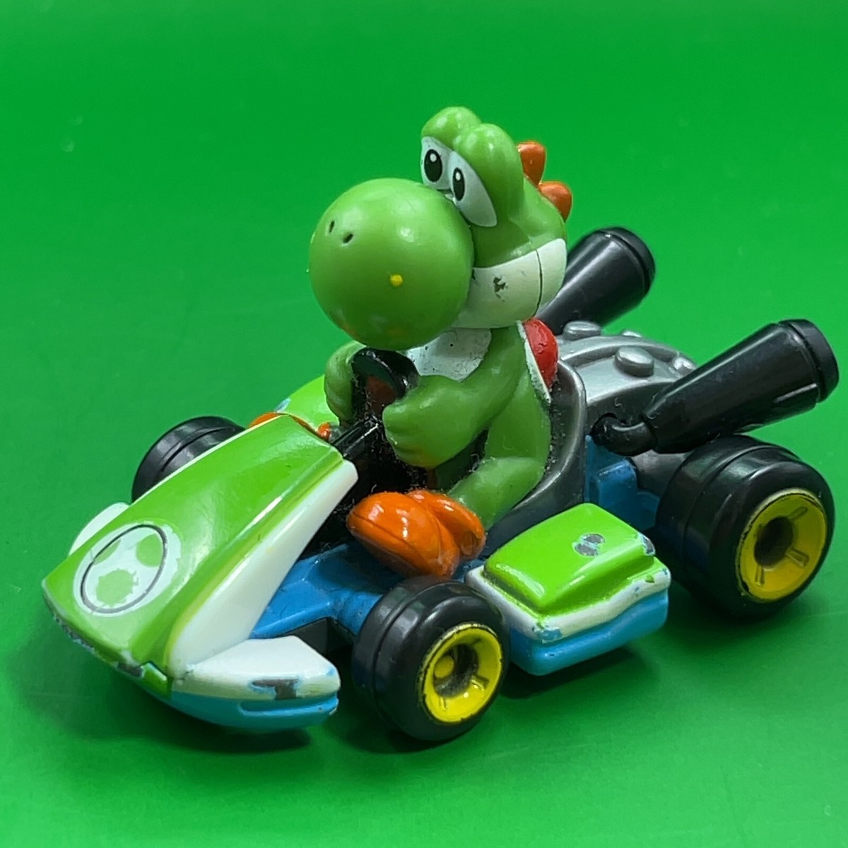 Super Yoshi Mario Car Brothers Figure Nintendo Kart Buggy Japanese