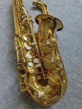 Brand New YAS-280 Alto Saxophone E Flat Electrophoresis Gold Plated with Case