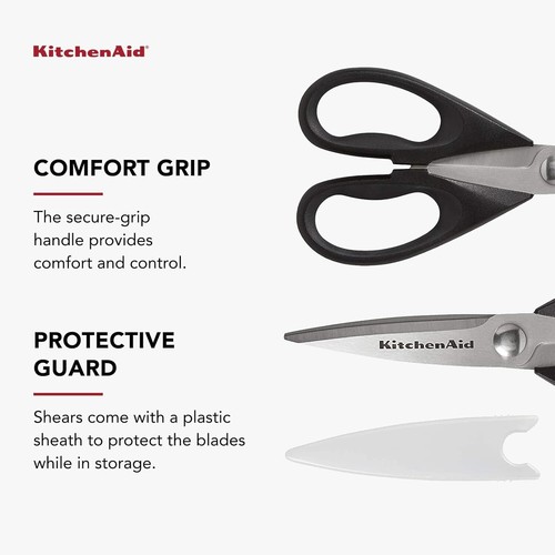 KitchenAid All Purpose Kitchen Shears with Protective Sheath for Everyday use, - Picture 8 of 11