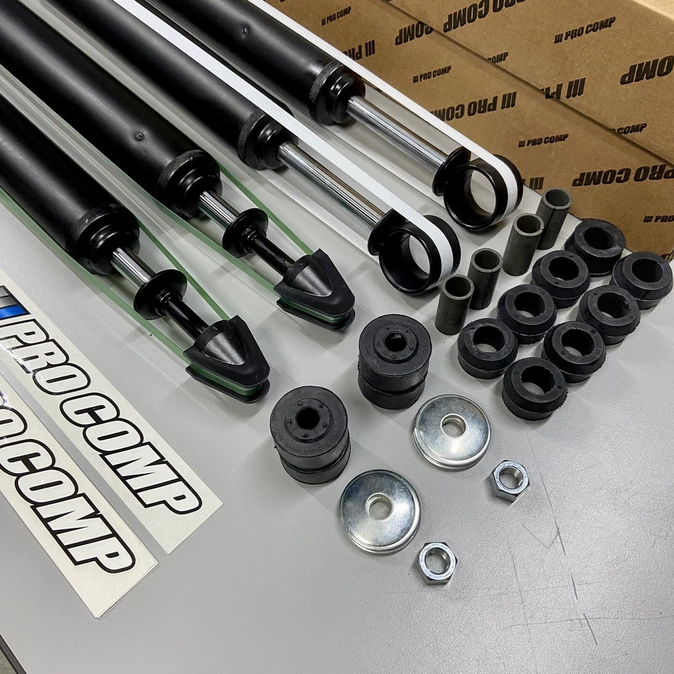 "Amortiguadores de elevación delanteros Pro Comp 2-3"" 0-1"" traseros para Dodge Ram 2500 3500 1994-2002 4x4" Foto 2 de 4
