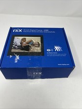 Nix 8" Digital Frame - X08E Hu-Motion Sensor, Plays Photos  720p HD Videos