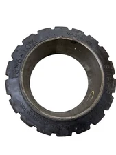 Mitchell Industrial Super Solid Tread Press On Airless Forklift Tire 16x6x10-1/2