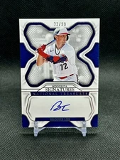 Brooks Lee 2023 Panini National Treasures Signatures On-Card Auto 33/99 Twins
