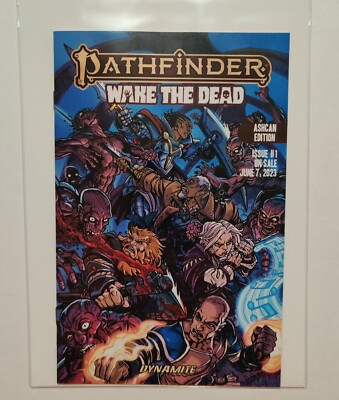 PATHFINDER WAKE THE DEAD ASHCAN EDITION DYNAMITE PREVIEW OF #1 COMIC