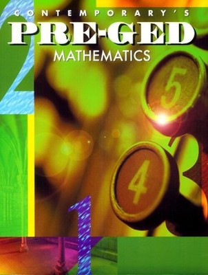 Pre-GED Mathematics Paperback Contemporary Books Staff