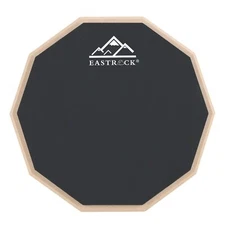 8-inch Double Sided Silent Drum Practice Pad for Beginners Silicone Dumb