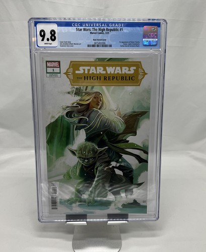 Star Wars High Republic #1 (2021 Marvel) Stephanie Hans Variant CGC 9.8