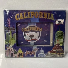 California Picture Frame Foiled Finish - Frame 8.5”x7” - Picture Slot 5”x3.5”