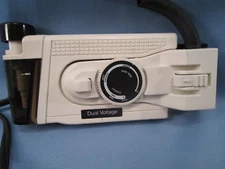 DUAL VOLTAGE TRAVEL IRON mini tourist TEFLON standard US plug