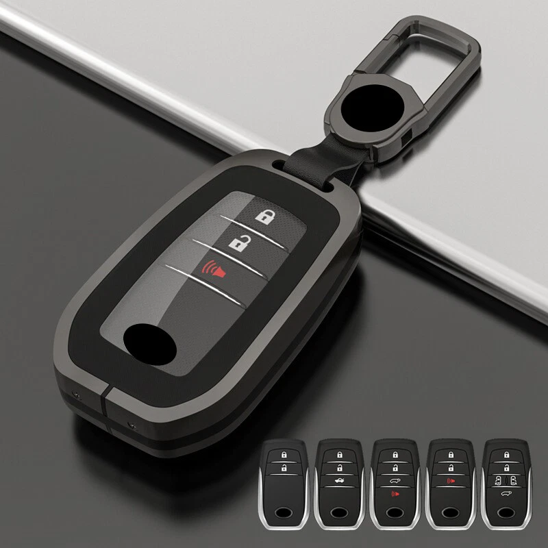 Funda Carcasa Llavero Coche TPU Aleación Zinc Para Toyota Corolla Camry CH-R Prius Avalon Foto 3 de 4
