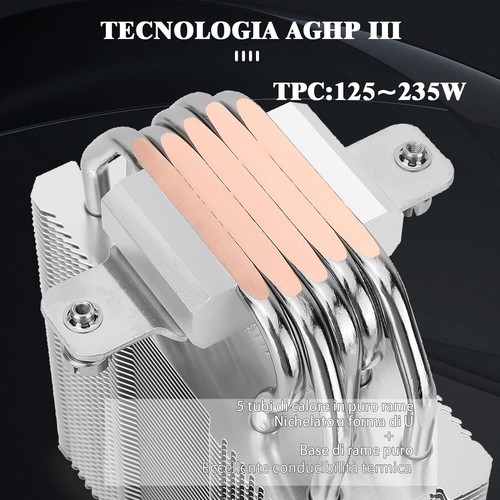 Assassin King 120 SE5 caloducstechnologie AGHP TL-C12C PWM Refroidisseur de p... - Afbeelding 2 van 6