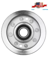 Deck Flat Idler Pulley For John Deere S100 S110 S120 S130 S140 S160 S170 S220