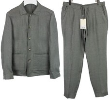 SUITSUPPLY Walter HP / Ames Pleat ES Suit Men's UK 40 / UK 34 Linen Casual Set