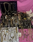 Costume Jewelry Lot 10lbs Gold tone Nolan Miller Swarovski Monet Juicy Couture
