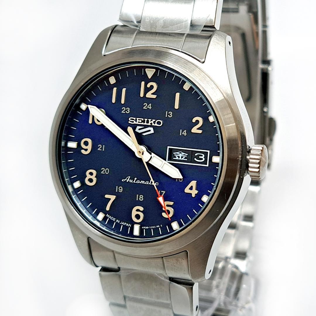Seiko 5 Sports Men's Black Watch - 7S36-03C0 for sale online