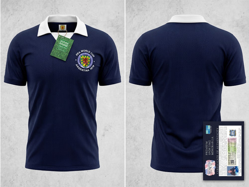 Authentic Archie Gemmill Signed Scotland World Cup Shirt Soccer Icon Gift