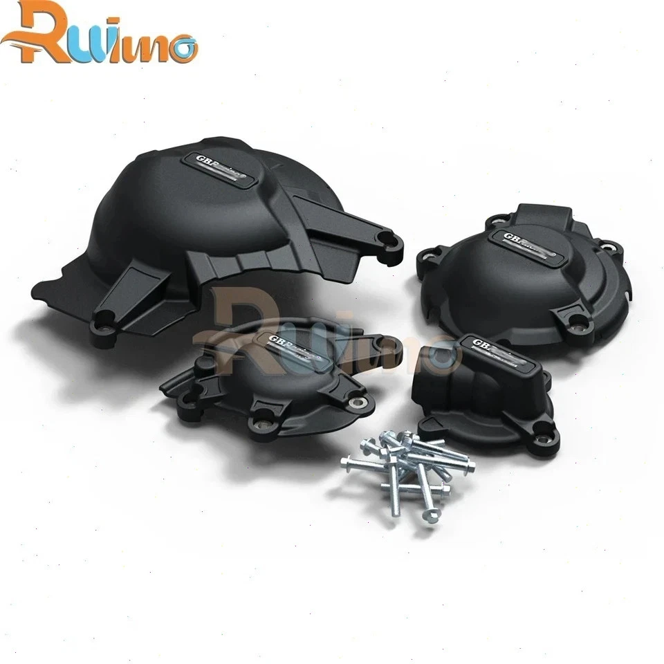 Cubierta protectora motor moto para SUZUKI GSXR 1000/R L7-L9 2017-2023 negra Foto 4 de 4