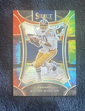 2023 SELECT Kellen Winslow ( SAN DIEGO CHARGERS ) SUITE LEVEL TIE DYE PRIZM /25