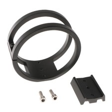 Metal Telescope Finder Guider Tube Rings with Dovetail Mounting Plate 97mm Short