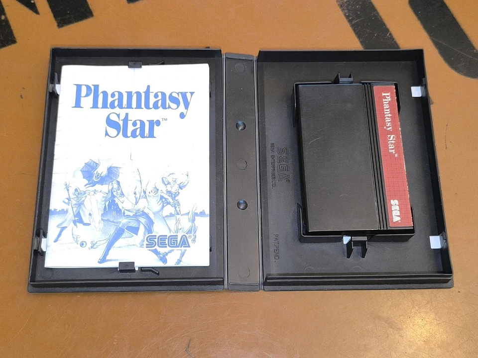 ## Sega Master System - Phantasy Star - Cib / Ms Game ## - Image 2 of 2