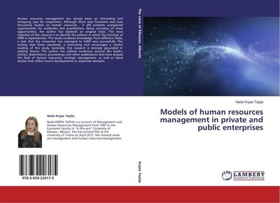 Models of human resources management in private and public enterprises Nada Kryp