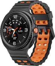Silicone Sport Strap Compatible with Samsung Galaxy Watch 8 Classic 46mm