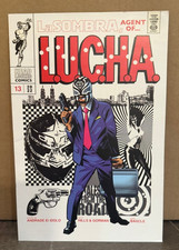 Andrade El Idolo comic book AEW PWC Exclusive La Sombra Agent Of Lucha