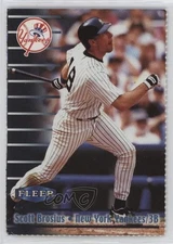 1999 Burger King New York Yankees World Champions Sheets Singles Scott Brosius