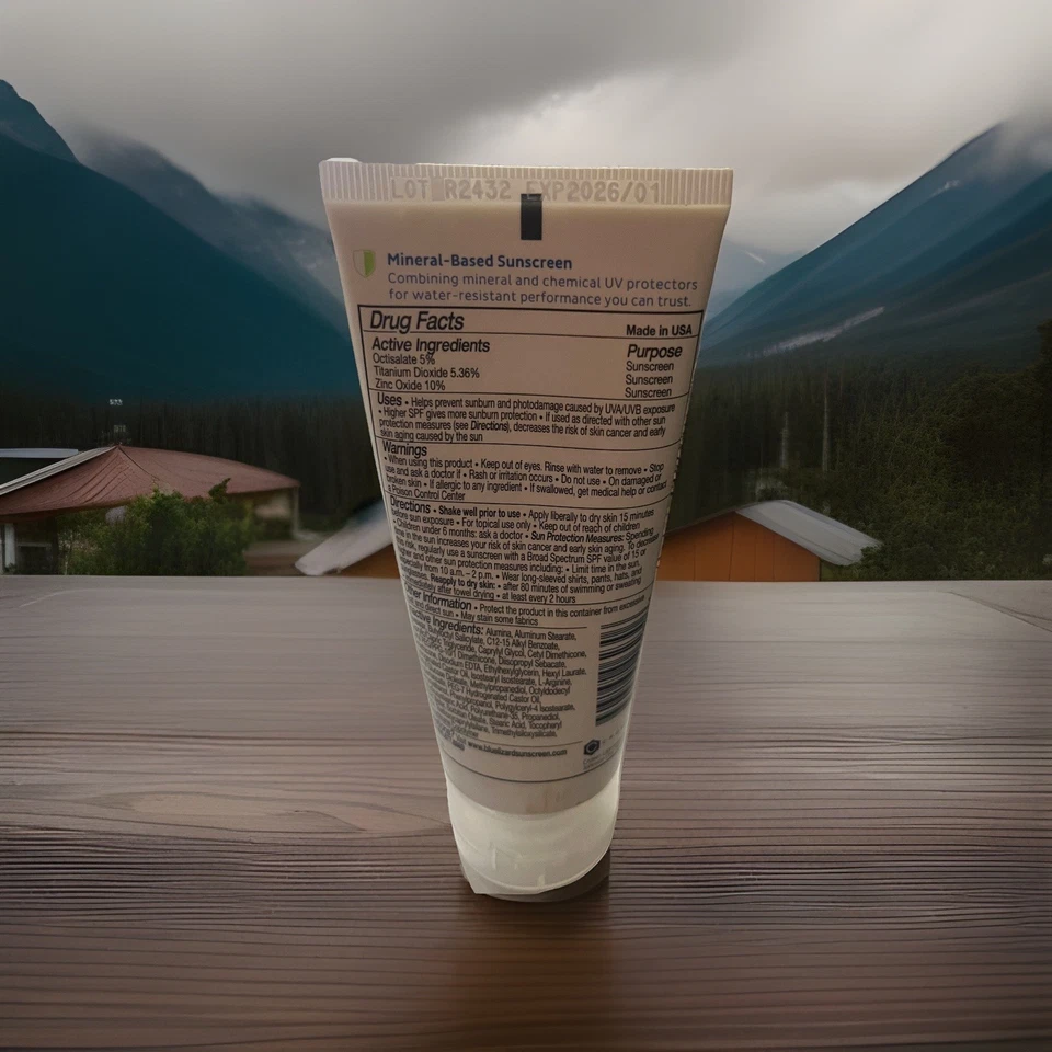 BLUE LIZARD Australian Sunscreen Kids Mineral FPS 50+ Loción 3oz EXP: 01/2026 Foto 2 de 2