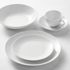 Pillivuyt Coupe Porcelain Dinnerware Sets - White 38311