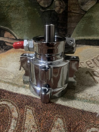 Yuchenshlp Remote Power Steering Pump Chrome for Chevy GM 1980-2001 Type 2 NEW - Picture 8 of 9