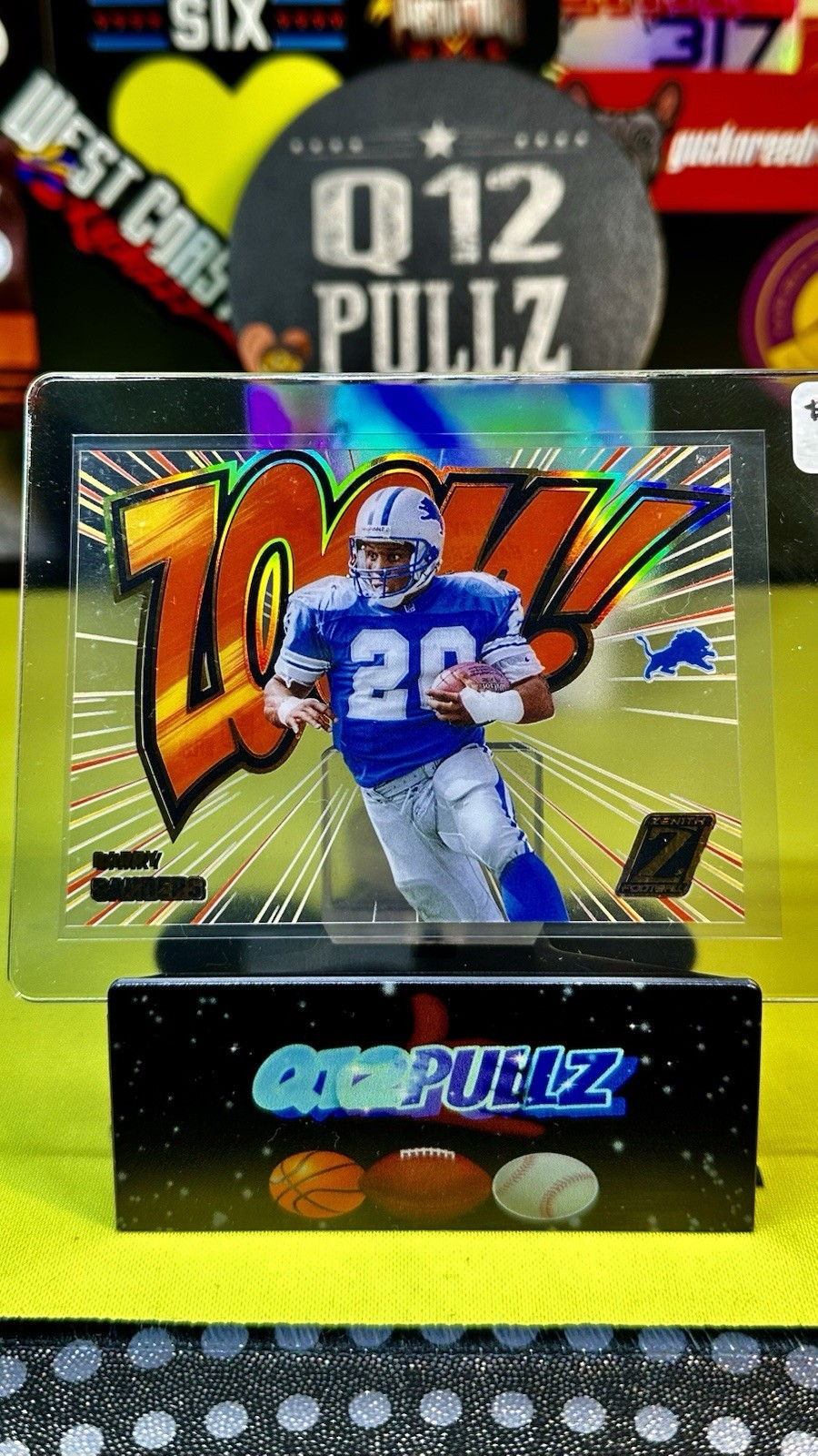 2023 Zenith Barry Sanders Zoom #36 Lions