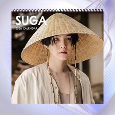 2026 Suga Calendar, BTS K Pop Rapper Celebrity Fan Wall Decor Gift
