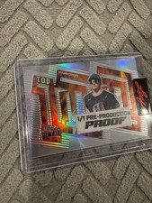 Leaf Top 100 Dylan Crews 1/1 Pre-production Proof Card MINT