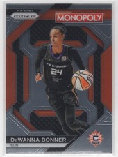 #WNBA7 DeWanna Bonner 2024-25 Prizm Monopoly WNBA Base * Connecticut Sun