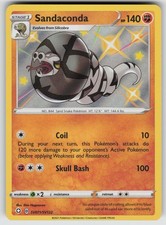 Sandaconda SV071/SV122 Holo Shining Fates Shiny Vault Pokemon TCG Near Mint