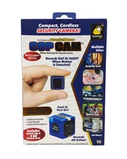 Atomic Beam Cop Cam Mini Security Camera by BulbHead Body Cam Dash Cam w/ Clip